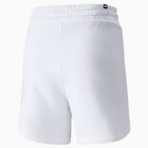 Essentials High Waist Women's Shorts, Puma White, extralarge