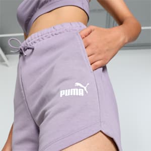 Women's High Waist Shorts, Pale Plum, extralarge-IND