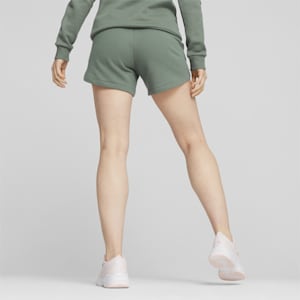 Women's High Waist Shorts, Eucalyptus, extralarge-IND