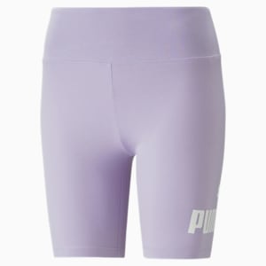 Essentials Logo Women's Short Leggings, Vivid Violet