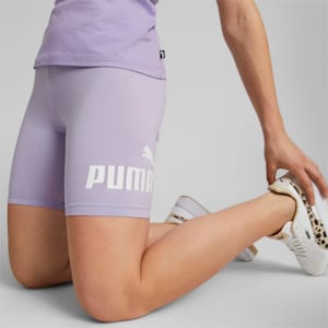 Essentials Logo Women's Short Leggings, Vivid Violet