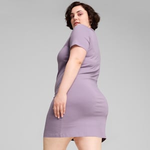 Essentials Women's Slim Tee Dress, Pale Plum, extralarge