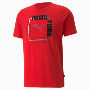 Camiseta Box de hombre, High Risk Red
