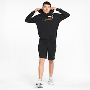 Essentials+ Rainbow Men's Hoodie, Puma Black