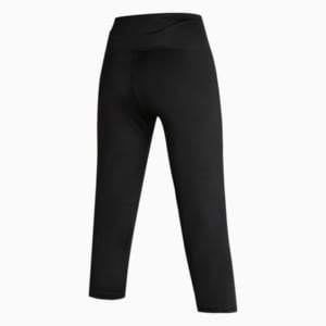Women's  3/4 Tights, Puma Black-Silver, extralarge-IND