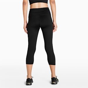 Women's  3/4 Tights, Puma Black-Silver, extralarge-IND