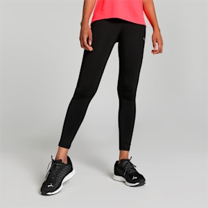 Women's Mid-Rise Tights, PUMA Black-Silver Cat, extralarge-IND