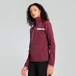 Tec Sport Women's Slim Fit Jacket, Team Regal Red, extralarge-IND