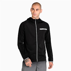 Tec Sport Men's Regular Fit Jacket, Puma Black, extralarge-IND