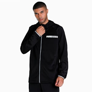 Tec Sport Men's Regular Fit Jacket, PUMA Black, extralarge-IND