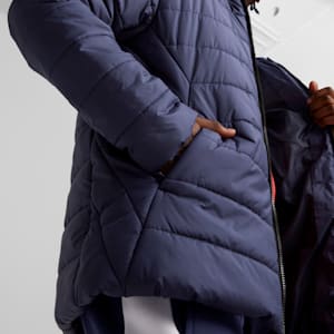 Essentials Men Regular Fit Padded Jacket, Peacoat, extralarge-IND