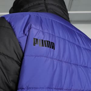 Men's Regular Fit Padded Jacket, Lapis Lazuli, extralarge-IND