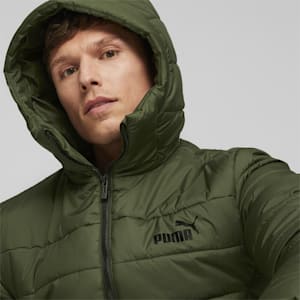 Men's Regular Fit Padded Jacket, Myrtle, extralarge-IND