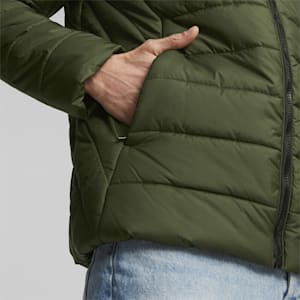 Men's Regular Fit Padded Jacket, Myrtle, extralarge-IND