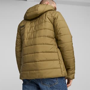 Essentials Men's Padded Jacket, Chocolate Chip, extralarge