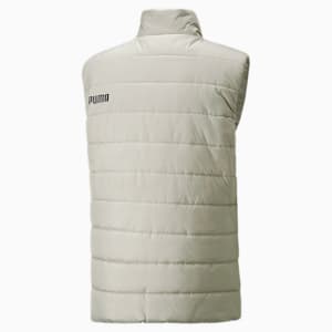 Essentials Padded Vest Men, Pebble Gray