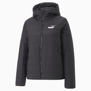 Women Regular Fit Padded Jacket, Puma Black, extralarge-IND