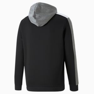 Colorblock Men's Regular Fit Hoodie, Puma Black, extralarge-IND