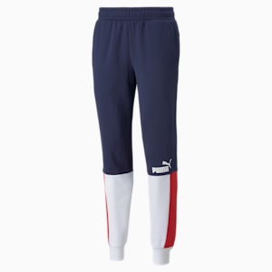 Essentials+ Men's Block Sweatpants, Peacoat