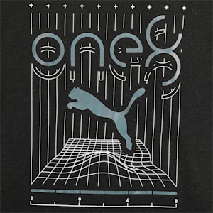 One8 Virat Kohli Youth Logo T-Shirt, Puma Black