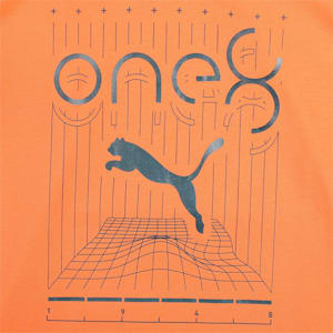 One8 Virat Kohli Youth Logo T-Shirt, Deep Apricot