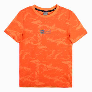 PUMA x one8 Youth Graphic T-Shirt, Deep Apricot, extralarge-IND