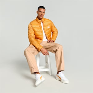Men's Padded Jacket, Mineral Yellow, extralarge-IND