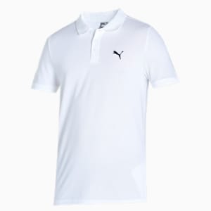 Active Men's Slim Fit Polo, PUMA White-Peacoat, extralarge-IND