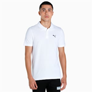 Active Men's Slim Fit Polo, PUMA White-Peacoat, extralarge-IND