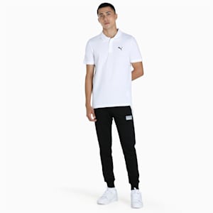 Active Men's Slim Fit Polo, PUMA White-Peacoat, extralarge-IND
