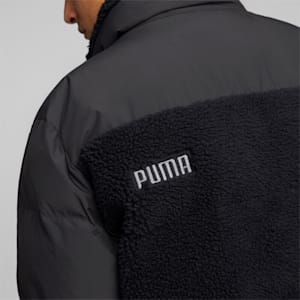 Sherpa Puffer Jacket Men, Puma Black