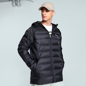 PackLITE Men's Down Slim Fit Jacket, Puma Black, extralarge-IND
