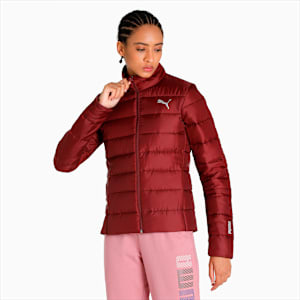 warmCELL Lightweight Women's Slim Fit Jacket, Burgundy, extralarge-IND