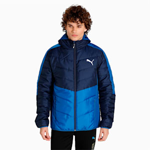 WarmCELL Men's Regular Fit Padded Jacket, Galaxy Blue, extralarge-IND