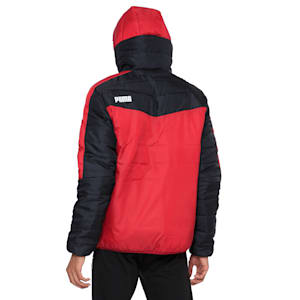 WarmCELL Men's Regular Fit Padded Jacket, Rhubarb, extralarge-IND
