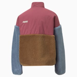 Women's Sherpa Jacket, Dusty Orchid, extralarge