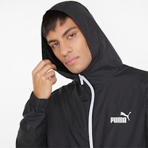 メンズ ESS ソリッド ウィンドブレーカー, Puma Black, extralarge-JPN