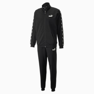 テープ ポリ ジャージ 上下セット メンズ, Puma Black