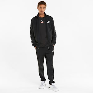 テープ ポリ ジャージ 上下セット メンズ, Puma Black