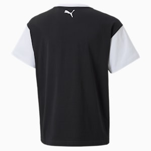 キッズ ボーイズ ALPHA リラックス 半袖 Tシャツ 120-160cm, Puma Black