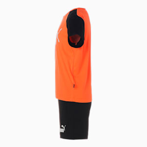 キッズ ボーイズ ポリ Tシャツ & ショーツ 上下セット 120-160cm, Ultra Orange, extralarge-JPN