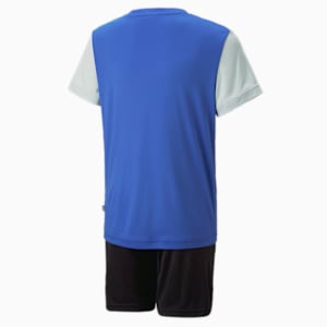 キッズ ボーイズ ポリ Tシャツ & ショーツ 上下セット 120-160cm, Royal Sapphire