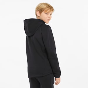 キッズ ボーイズ EVOSTRIPE フルジップ フーディー 120-160cm, Puma Black