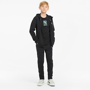キッズ ボーイズ EVOSTRIPE フルジップ フーディー 120-160cm, Puma Black