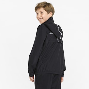 キッズ ボーイズ ESS+ カラーブロック ウィンドブレーカー 120-160cm, Puma Black