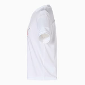 キッズ ボーイズ ACTIVE SPORT ポリ 半袖 Tシャツ 120-160cm, Puma White