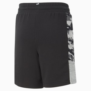 キッズ ボーイズ ESS+ CAMO ショーツ TR 120-160cm, Puma Black