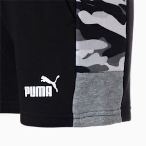 キッズ ボーイズ ESS+ CAMO ショーツ TR 120-160cm, Puma Black