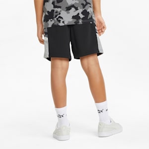 キッズ ボーイズ ESS+ CAMO ショーツ TR 120-160cm, Puma Black
