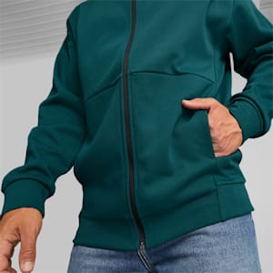 RAD/CAL Full-Zip Men's Relaxed Fit Hoodie, Varsity Green, extralarge-IND